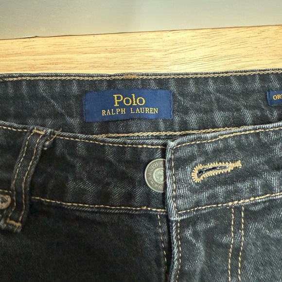 RARE Polo by Ralph Lauren Men's Black Jeans LIMITED RUN - Picture 3 of 7